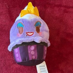 Disney Purple and White Cupcake Plush
